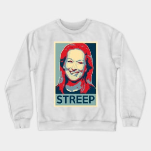 Meryl Streep Poster Crewneck Sweatshirt